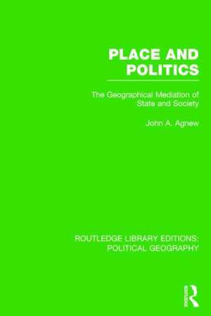 Routledge Library Editions: Political Geography de Various