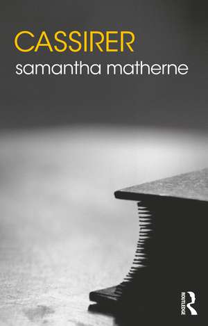 Cassirer de Samantha Matherne