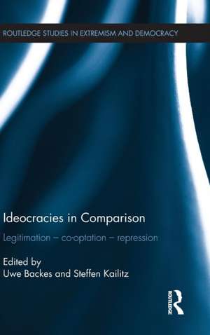 Ideocracies in Comparison: Legitimation – Cooptation – Repression de Uwe Backes