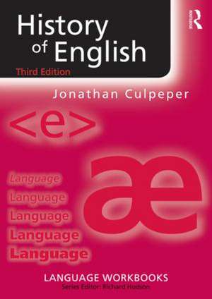 History of English de Jonathan Culpeper