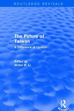 Revival: The Future of Taiwan (1980) de Victor C Li