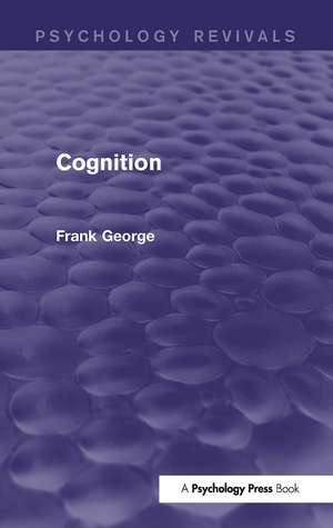 Cognition de Frank George