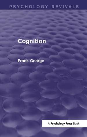 Cognition de Frank George