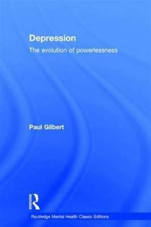 Depression: The Evolution of Powerlessness de Paul Gilbert