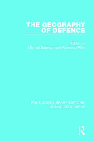 The Geography of Defence de Michael Bateman