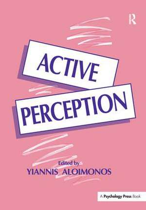 Active Perception de Yiannis Aloimonos