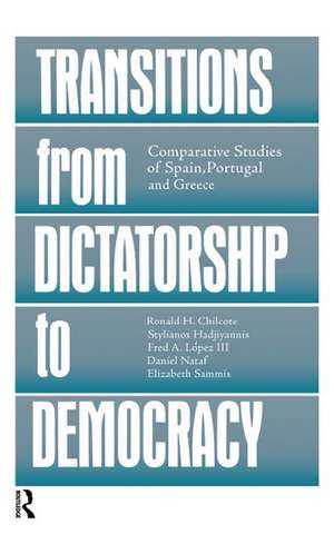 Transitions From Dictatorship To Democracy: Comparative Studies Of Spain, Portugal And Greece de Ronald H. Chilcote