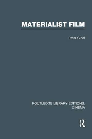 Materialist Film de Peter Gidal