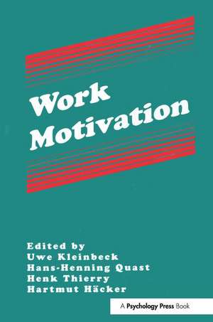 Work Motivation de Uwe Kleinbeck