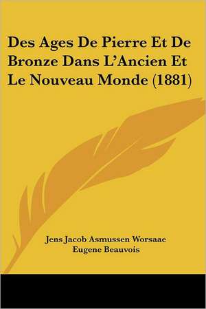 Des Ages De Pierre Et De Bronze Dans L'Ancien Et Le Nouveau Monde (1881) de Jens Jacob Asmussen Worsaae