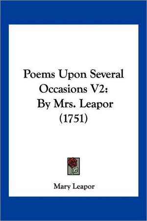 Poems Upon Several Occasions V2 de Mary Leapor