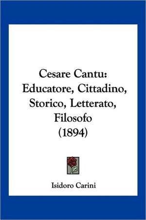 Cesare Cantu de Isidoro Carini