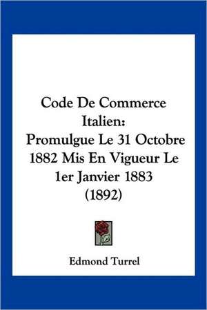 Code De Commerce Italien