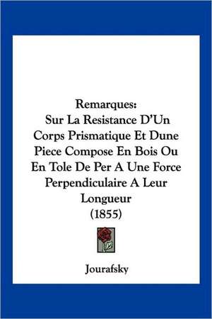 Remarques de Jourafsky