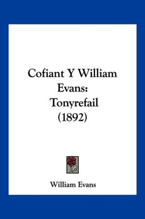 Cofiant y William Evans de William Evans