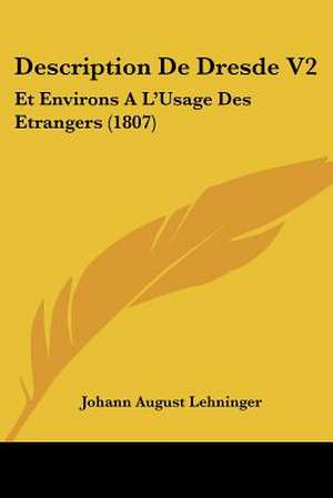 Description De Dresde V2 de Johann August Lehninger