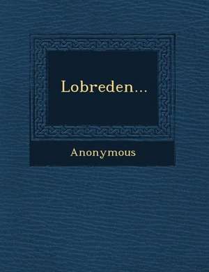 Lobreden... de Anonymous