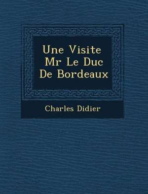 Une Visite MR Le Duc de Bordeaux de Charles Didier