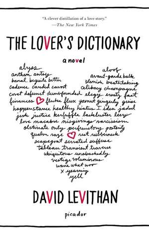 The Lover's Dictionary de David Levithan