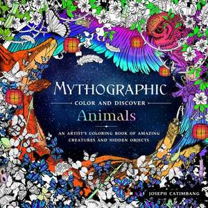 Mythographic Color and Discover: Animals de Joseph Catimbang