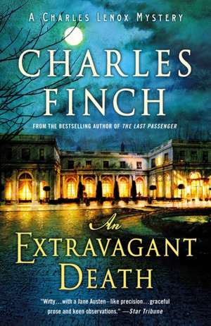 Extravagant Death de Charles Finch