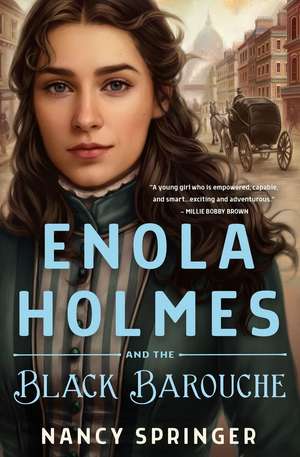 Enola Holmes and the Black Barouche de Nancy Springer