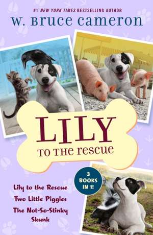 Lily to the Rescue Bind-Up Books 1-3: Lily to the Rescue, Two Little Piggies, and the Not-So-Stinky Skunk de W. Bruce Cameron