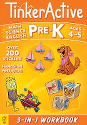 Tinkeractive Pre-K 3-In-1 Workbook de Nathalie Le Du