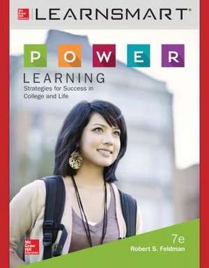 Learnsmart Access Card for P.O.W.E.R. Learning: Strategies for Success in College and Life de Robert S. Feldman