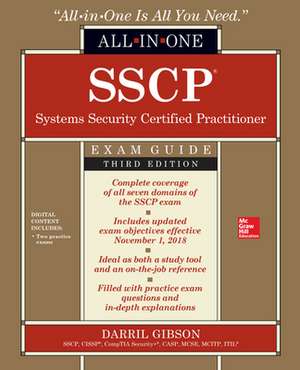 SSCP Systems Security Certified Practitioner All-in-One Exam Guide, Third Edition de Darril Gibson