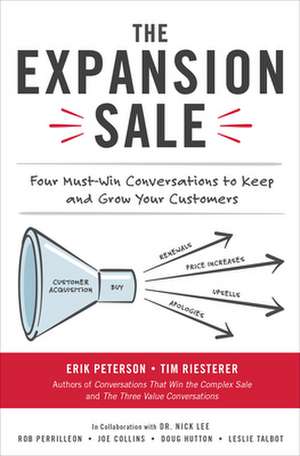 The Expansion Sale: Four Must-Win Conversations to Keep and Grow Your Customers de Erik Peterson