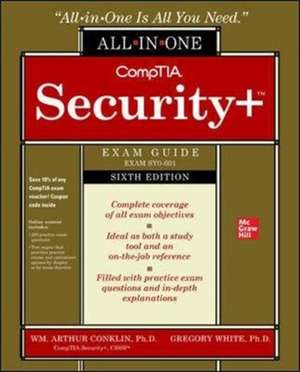 CompTIA Security+ All-in-One Exam Guide, Sixth Edition (Exam SY0-601) de Wm. Arthur Conklin