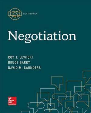 Loose Leaf for Negotiation de Roy J Lewicki