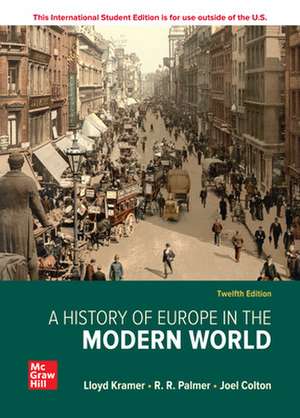 ISE A History of Europe in the Modern World de Lloyd Kramer