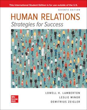 Minor-Evans, L: Human Relations ISE