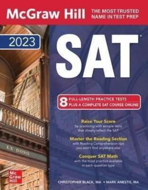 McGraw Hill SAT 2023 de Christopher Black