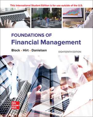 Foundations of Financial Management ISE de Stanley Block