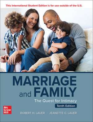 Marriage and Family: The Quest for Intimacy ISE de Robert Lauer