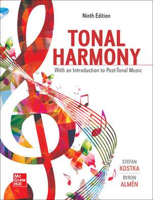 Workbook for Tonal Harmony de Stefan Kostka