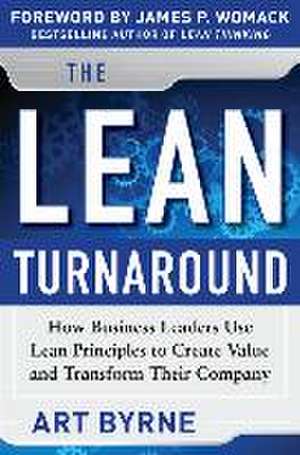 Lean Turnaround (Pb) de Art Byrne