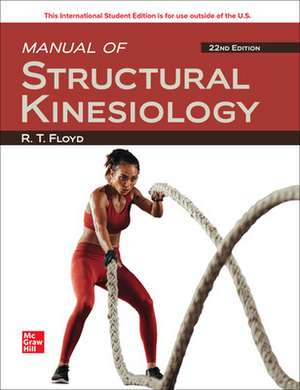 Manual of Structural Kinesiology ISE de R .T. Floyd