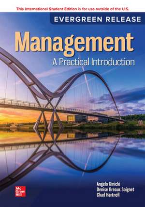 Management: A Practical Introduction: 2024 Release ISE de Angelo Kinicki