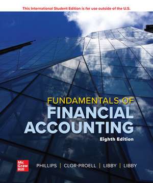 Fundamentals of Financial Accounting ISE de Phillips