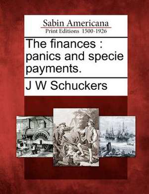 The Finances de Jacob William Schuckers