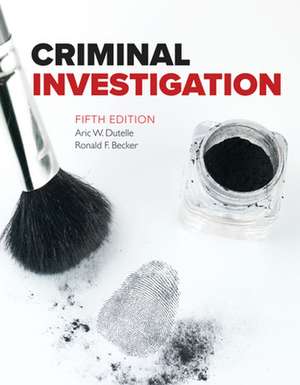 Criminal Investigation de Bob W. Roberts