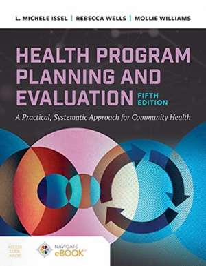 Health Program Planning and Evaluation de Mollie Williams