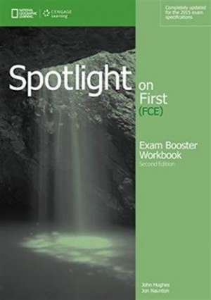 Spotlight on First Exam Booster Workbook, w/key + Audio CDs de Alastair Lane