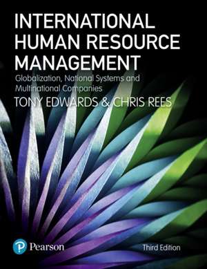 International Human Resource Management de CHRIS REES