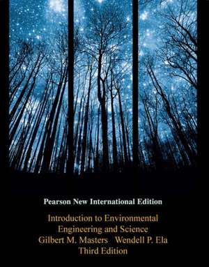 Introduction to Environmental Engineering and Science de Gilbert Masters