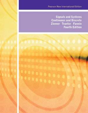 Signals and Systems de D. Fannin